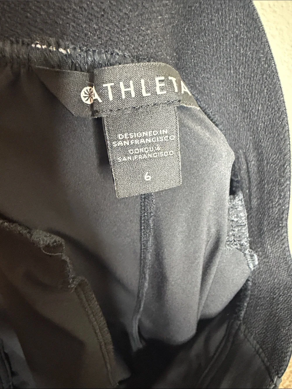 Athleta | Women’s Black Vienna Cargo Casual Pants Size 6